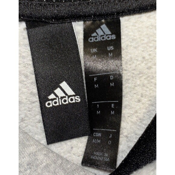 Men Size Med ADIDAS Badge of Sports Allover Print Pull-Over Hoodie. - Picture 4 of 5